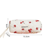 Travel Cosmetic Bag – Portable Cotton Makeup & Skincare Organizer