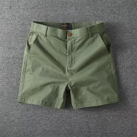 Men's Lightweight Cotton Cargo Shorts - Breathable Summer Pants for Comfort & Style
