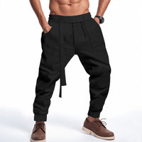 Men's Waffle Jogger Track Pants – Hip Hop Streetwear Harajuku Trousers | Comfort & Style