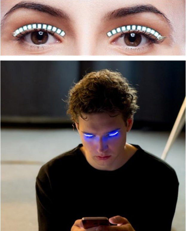 LED Light-Up False Eyelashes – Waterproof Glow Lashes With Controller (6 Colors, 7 Flash Modes) What Else You Got?