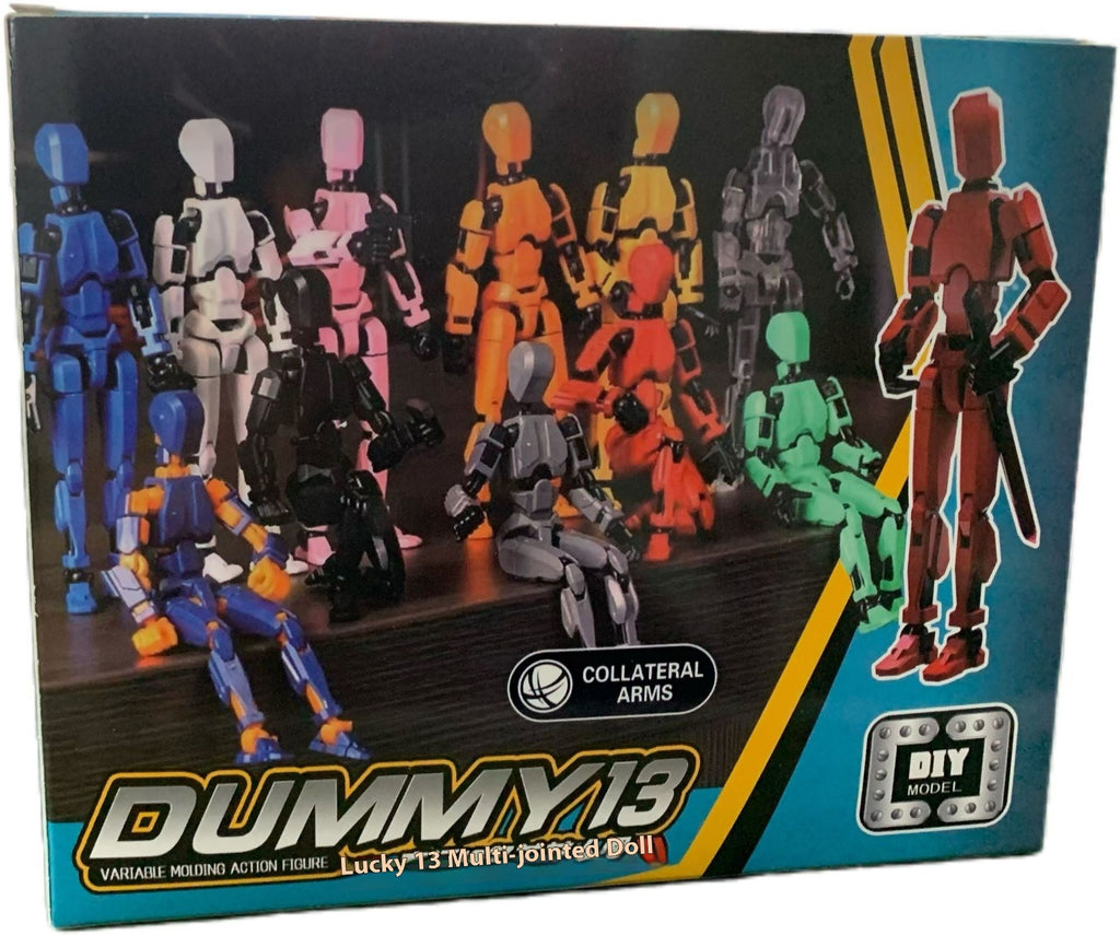 Multi‑Jointed Shapeshift Robot Figure – 3D‑Printed Movable Action Model with Weapons & Accessories What Else You Got?