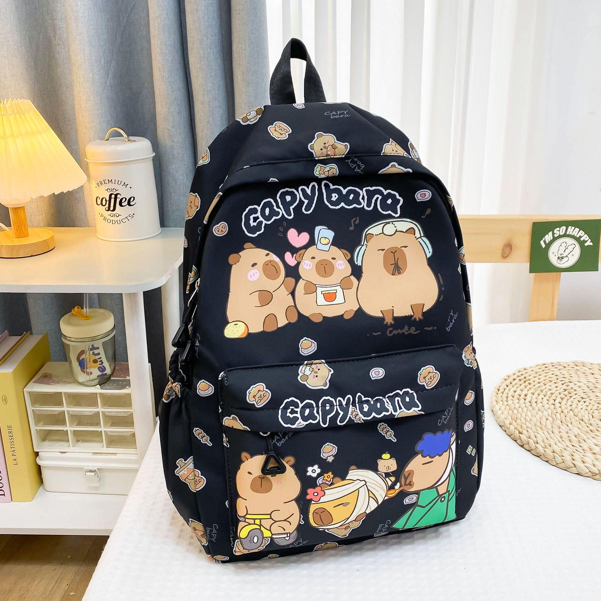 Capybara School Backpack For Girls In Primary And Middle School What Else You Got?