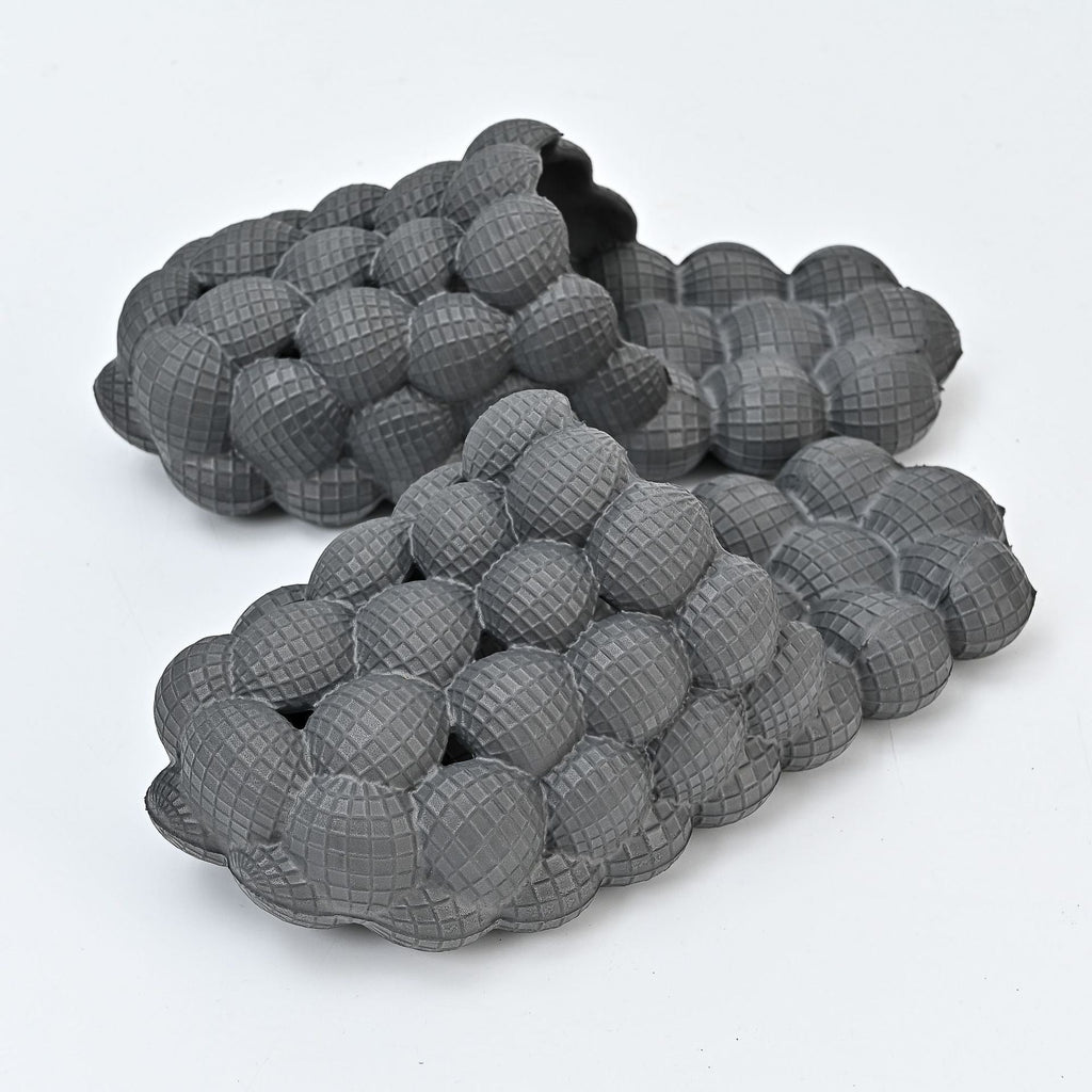 New Summer Fashion Massage Mesh  Bubble  Bathroom Slides Home Indoor Anti-Skid Shoes What Else You Got?