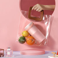 Portable Blender USB Rechargeable - Personal Smoothie & Juice Cup for Travel, Gym, Office