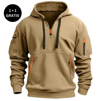 Dropped Shoulder Hooded Sweatshirt Men's Women's Plus Size Loose Pullover Fashion Sweatshirt What Else You Got?