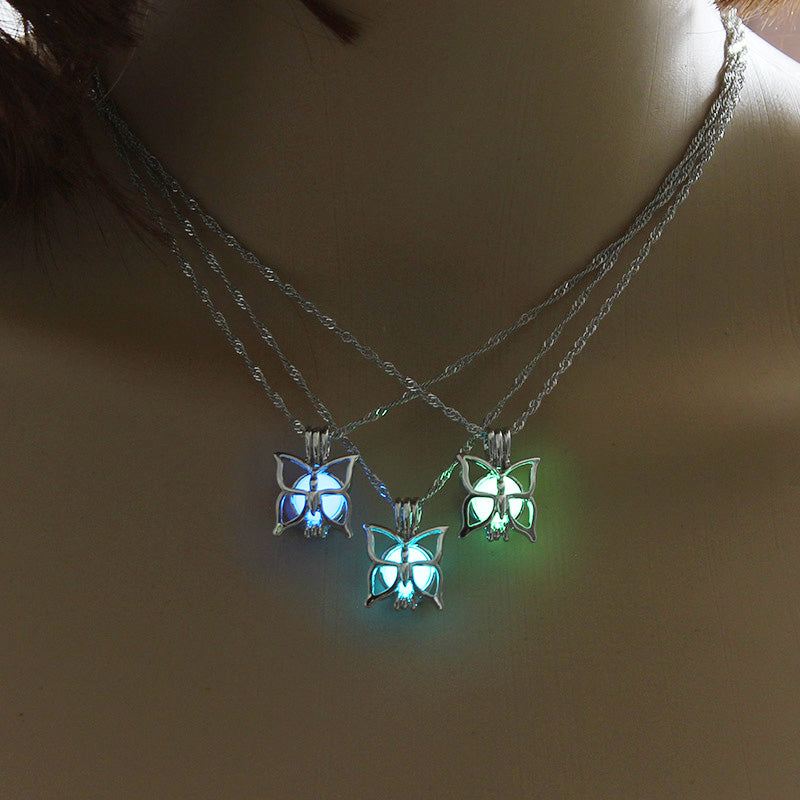 Little Butterfly Glow‑in‑the‑Dark Necklace What Else You Got?