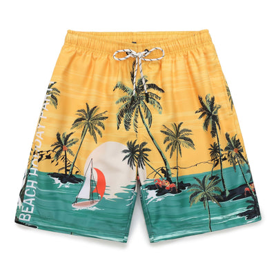 Tropical Coconut Beach Shorts - Lightweight & Breathable Summer Vacation Essentials for Men & Women