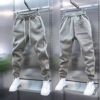 Men’s Slim Fit Casual Sweatpants – Spring Joggers with Drawstring Hem (Comfort & Style)