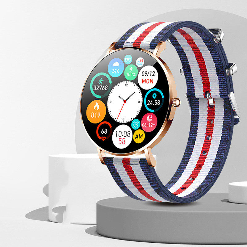 T8 Women's Smart Health Watch - Track Heart Rate, Blood Pressure & More with AMOLED Display