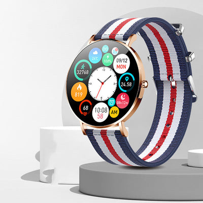 T8 Women's Smart Health Watch - Track Heart Rate, Blood Pressure & More with AMOLED Display