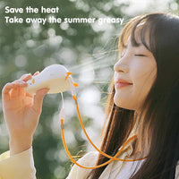 Stay Cool Anywhere with Adorable Duck Neck Fan