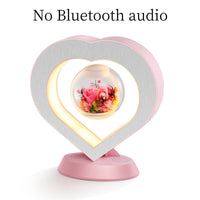 Eternal Love Floating Heart LED Night Light - Magnetic Levitation Lamp for Valentine's Day & Special Occasions