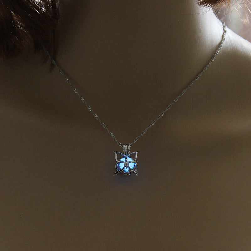 Little Butterfly Glow‑in‑the‑Dark Necklace What Else You Got?