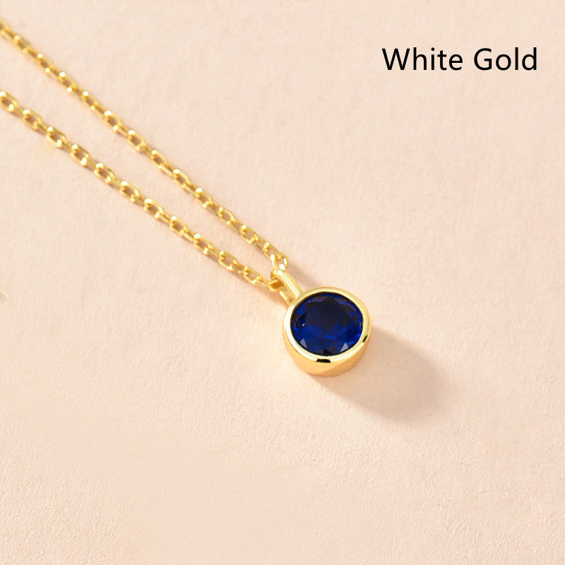 Women's Fashionable Simple Sterling Silver Solitaire Necklace With Twelve Zodiac Signs What Else You Got?