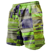 Breathable 3D Printed Casual Loose Shorts for Men - Lightweight & Comfortable Floral Design