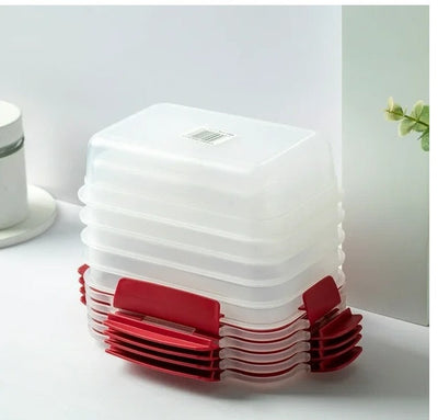 5-Pack Airtight Food Storage Containers – BPA-Free, Stackable & Leak-Proof Meal Prep Set