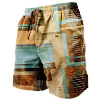 Breathable 3D Printed Casual Loose Shorts for Men - Lightweight & Comfortable Floral Design