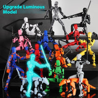 Shapeshift Robot Figure – 3D-Printed Action Model with Weapons & Accessories | Poseable Collectible