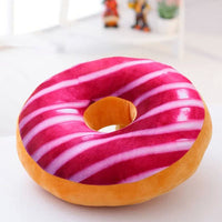 Adorable Donut Plush Pillow – Cute Cartoon Pillow for Bedroom & Gift | Soft & Squishy Home Decor