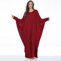 Elegant Christian Bat Wing Robe - Comfortable Long Sleeve Mid-Length Gown in Multiple Colors