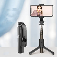 Extendable Phone Tripod Stand – 680 mm Aluminum Selfie Stick with Bluetooth & LED Light