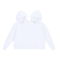 Couple Matching Hoodie Jumpsuit – Oversized Two-Person Set for Photos & Movie Nights
