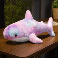Adorable Shark Plush Pillow Toy - Perfect Gift for Kids & Teens - Blue & Gray Designs