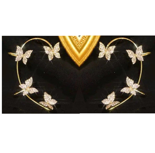 Fashion Earring Butterfly Ear Clip And Ear Hook Jewelry What Else You Got?