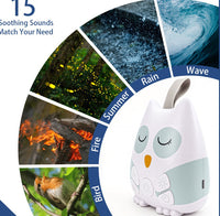 Voice-activated Smart White Noise Device For Sleep Aid Player Toy