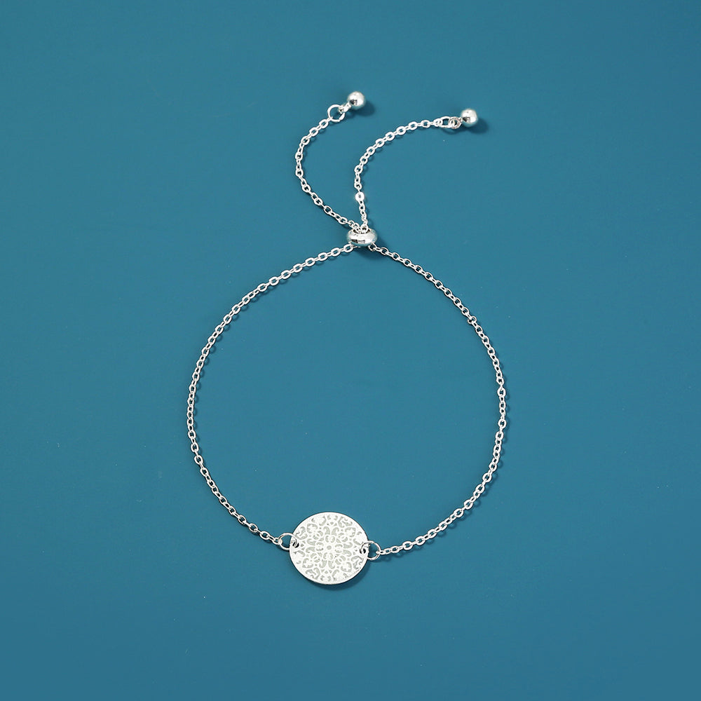 Silver Textured Glow‑in‑the‑Dark Bracelet What Else You Got?