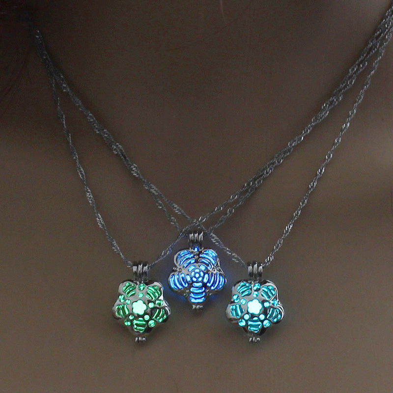 Glow‑in‑the‑Dark Rose Necklace What Else You Got?