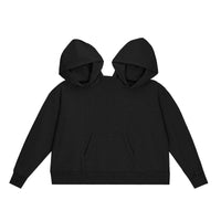 Couple Matching Hoodie Jumpsuit – Oversized Two-Person Set for Photos & Movie Nights