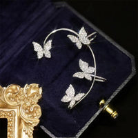 Butterfly Ear Clip & Hook Earrings – Lightweight Statement Jewelry for Pierced & Non-Pierced Ears