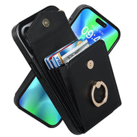 Elegant Piano-Plug PU Leather Phone Case with Stand & Card Slot - Protects & Stylizes
