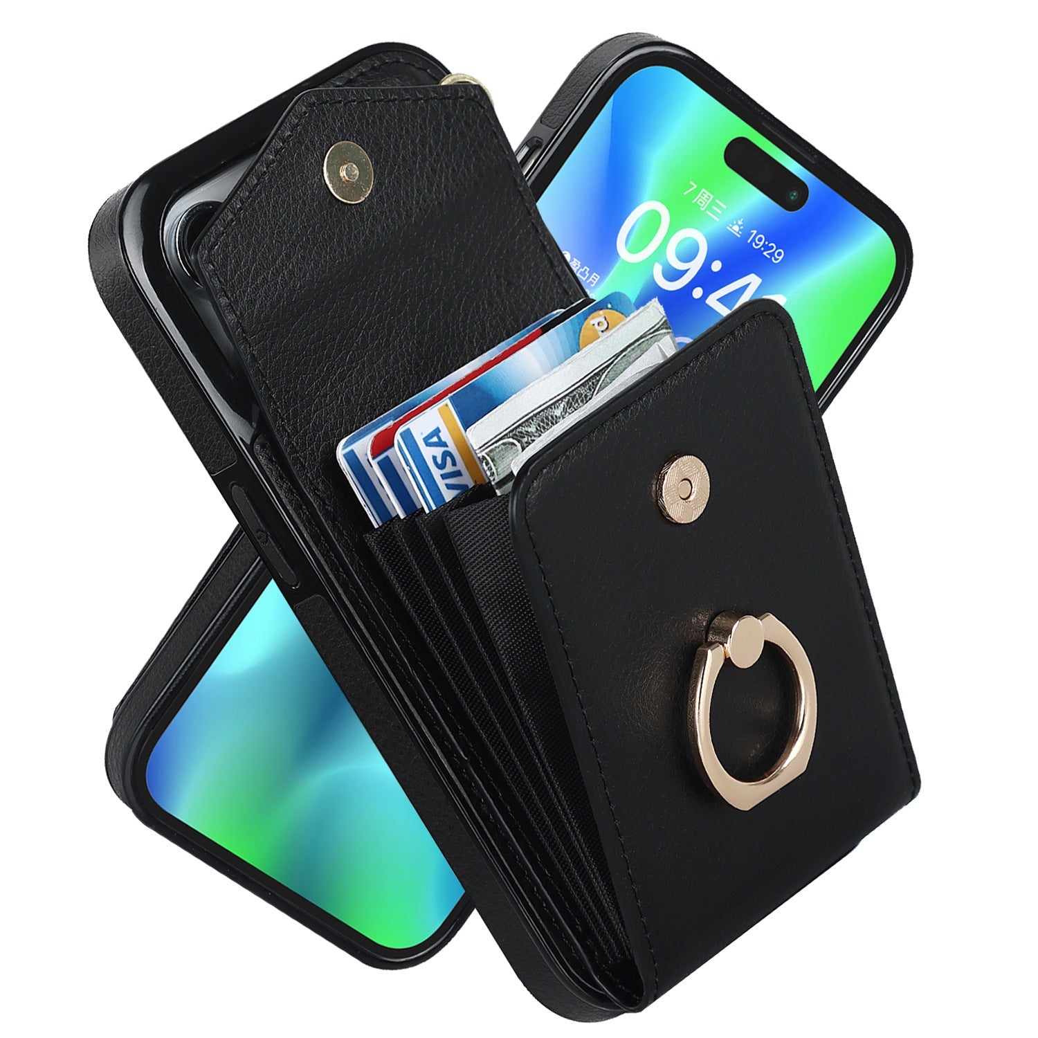 Creative PU Leather Piano‑Plug Phone Case with Card Slot & Stand What Else You Got?