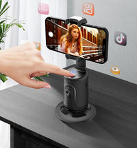 AI-Powered 360° Face Tracking Gimbal Stabilizer - Perfect for Vlogging, TikTok & Live Streams