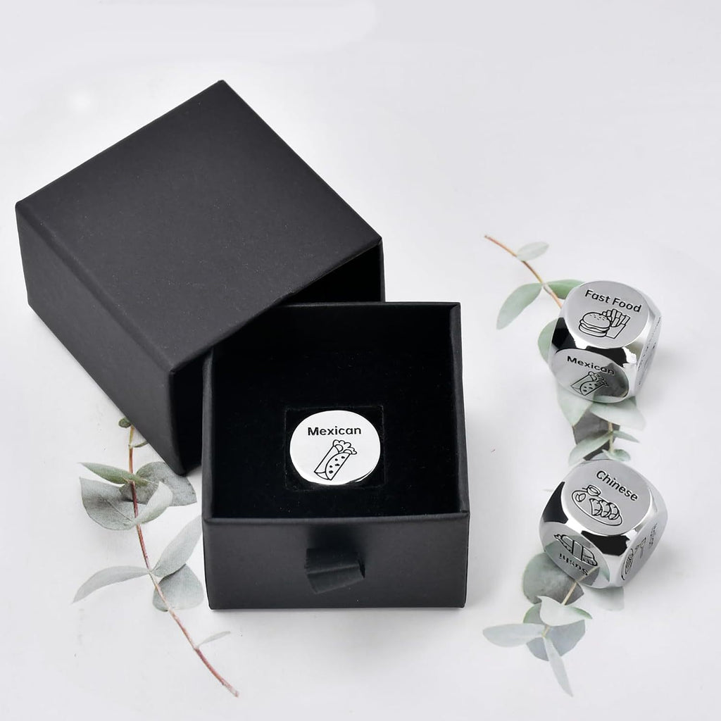Funny Decision Dice Couple Lovers Date Night Games Party Toy Food Movie Decision Dice Valentine's Day Gift What Else You Got?