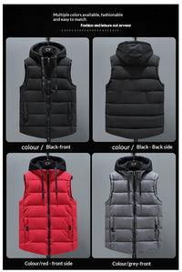 Men’s Ultra-Warm Padded Vest – Lightweight Winter Gilet for Layering & Outdoor Comfort