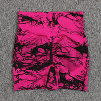 Vibrant Tie-Dye Yoga Pants - Quick-Dry Fitness Leggings for Women - High-Waisted Hip-Lifting Shorts
