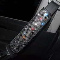 Car Interior Supplies Rhinestone-studded Four-season Handbrake Cover