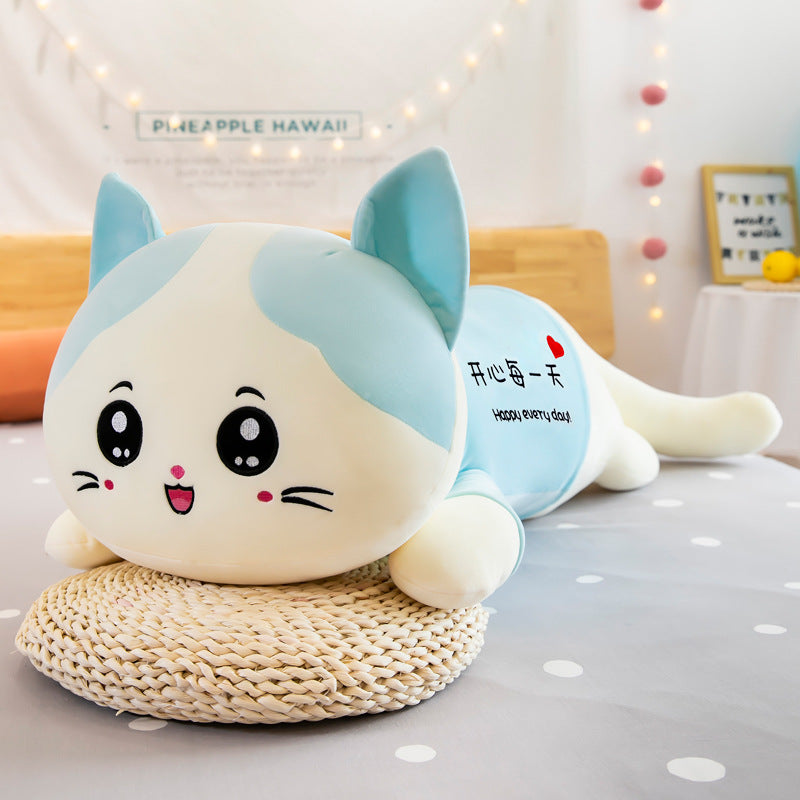 Cute Cat Plush Toy Sofa Cushion Long Throw Pillow What Else You Got?