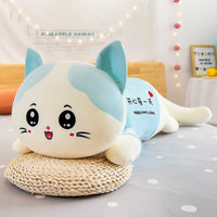 Fluffy Cat Plush Sofa Pillow – Soft Velvet Cuddle Cushion for Cozy Spaces
