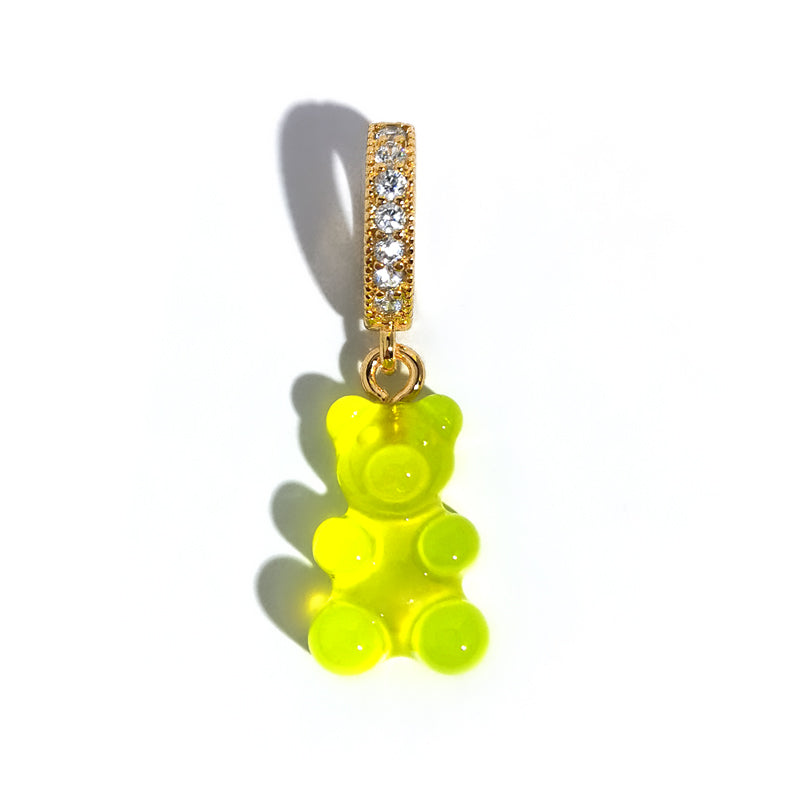 Colorful Gummy Bear Pendant Heart Necklace What Else You Got?