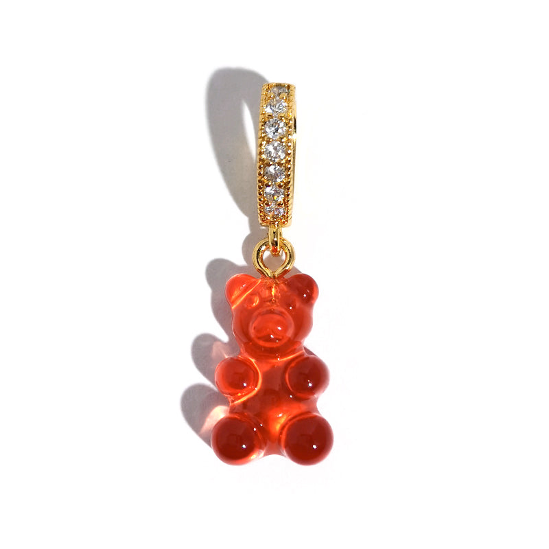 Colorful Gummy Bear Pendant Heart Necklace What Else You Got?