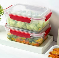 5-Pack Airtight Food Storage Containers – BPA-Free, Stackable & Leak-Proof Meal Prep Set