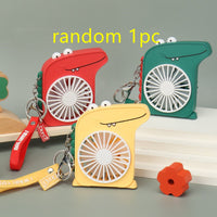 Mini Portable USB Rechargeable Fan – 2-Speed 5-Blade Personal Desk Fan