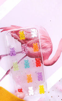 Y2K Gummy Bear iPhone XS Max Case – Cute Candy Bear Protective Cover