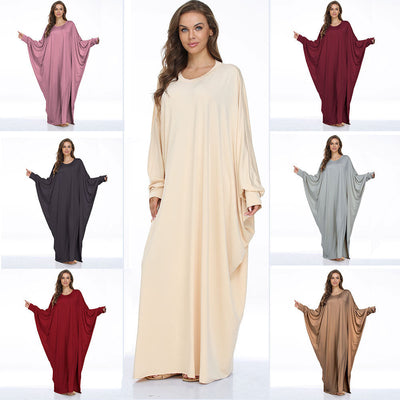 Elegant Christian Bat Wing Robe - Comfortable Long Sleeve Mid-Length Gown in Multiple Colors