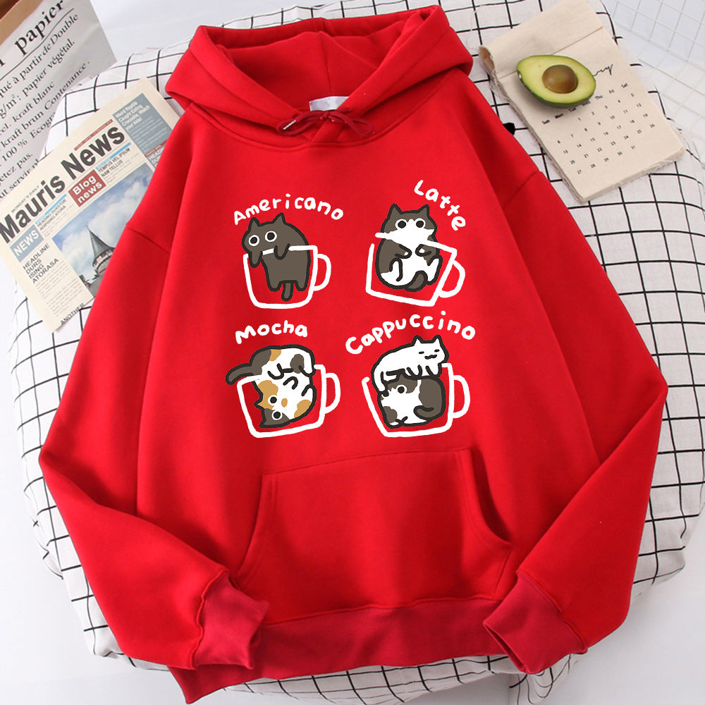Casual Loose Pullover Hoodie – Multi‑Color Pattern Print Polyester Sweatshirt (XS–3XL) What Else You Got?