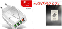 4-Port USB Fast Charging Power Bank Adapter - Illuminate Your Faith & Devices!